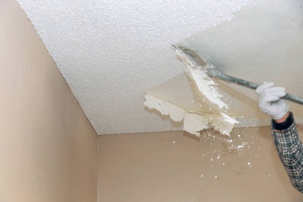 emoval old dirty popcorn ceiling wall interiors home remodeling toronto painting gta