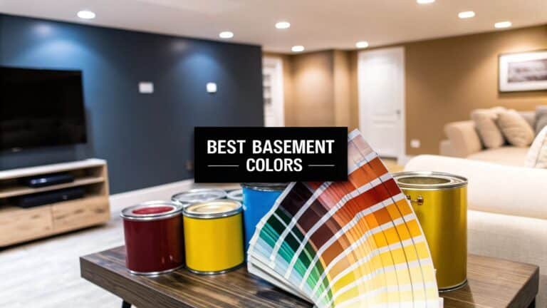 7 Best Basement Colors Paint Ideas for Toronto & GTA Homes in 2025