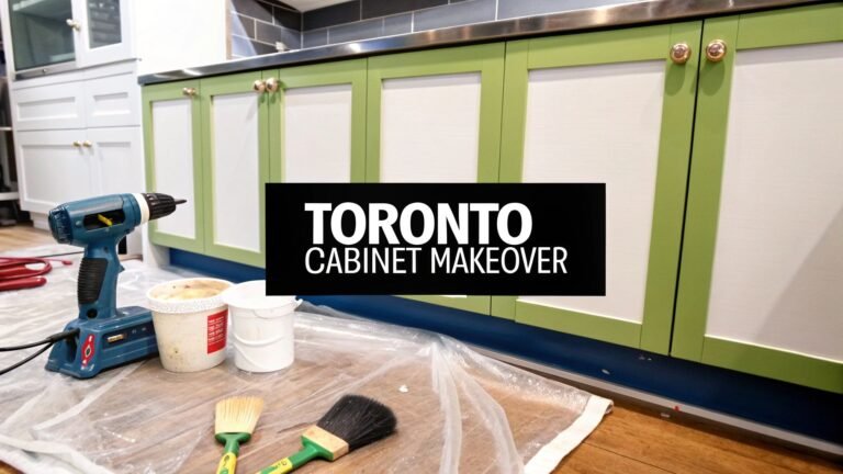 Painting Kitchen Cabinets Toronto: The Best Guide for GTA Homeowners