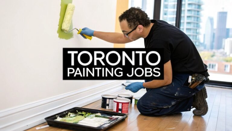 Find the Best Painting Jobs in Toronto Ontario: A GTA Guide