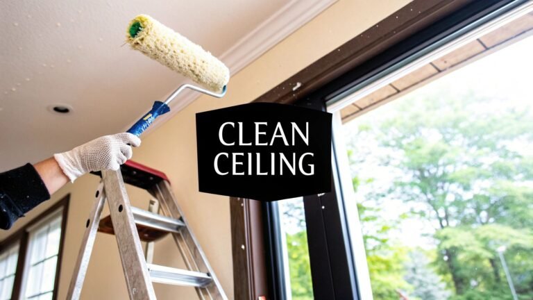 How to Clean Popcorn Ceiling: The Definitive Guide for Toronto & GTA Homes