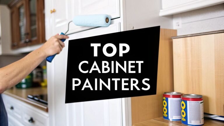 A Guide to Hiring Painters for Kitchen Cabinets