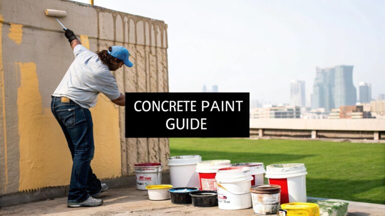 Your Guide to the Best Paint for Concrete Walls in Toronto and the GTA
