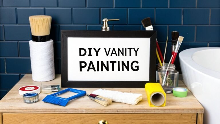 Painting Bathroom Vanities and Cabinets A DIY Guide