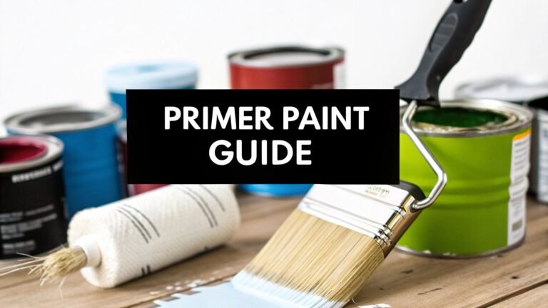 What is Primer Paint Used For? A Definitive Guide