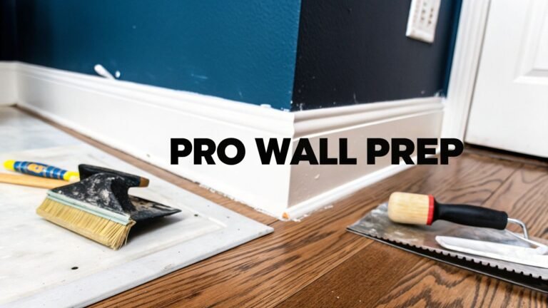 How to Prep Walls for Painting Like a Pro