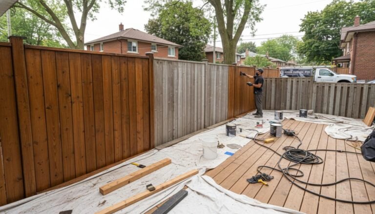 Professional Fence Staining Services Toronto: 2026 Guide