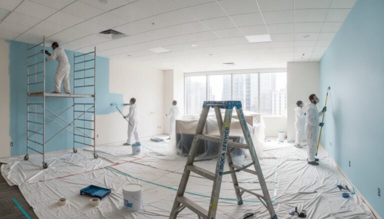 Why Hire Professional Commercial Office Painters