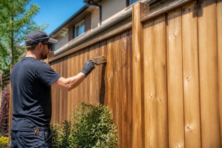 Best Weather for Staining a Fence: A Toronto Guide
