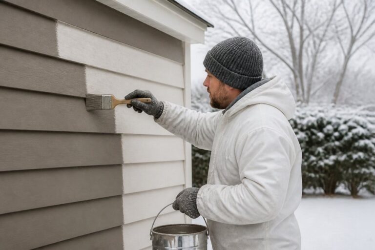 Can You Paint a House in Cold Weather? A Guide