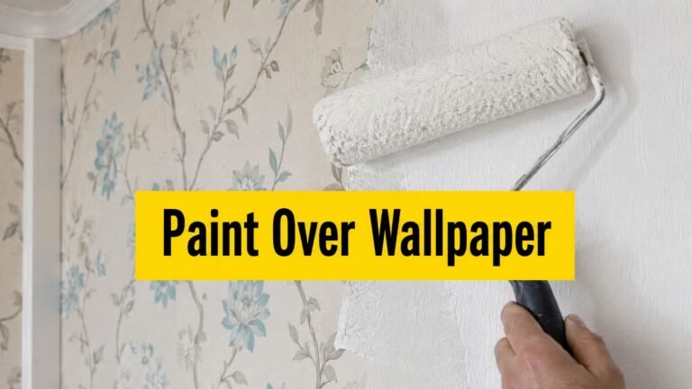 Can You Paint Over Wallpaper? a Toronto Homeowner’s Guide