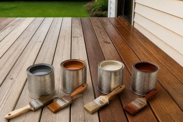 Deck Stain Alternatives to Oil Based