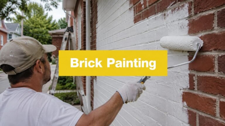Painting Outdoor Bricks the Right Way in Toronto