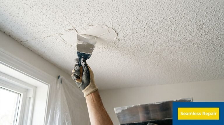 Repair Textured Ceiling: Seamless Results Guide
