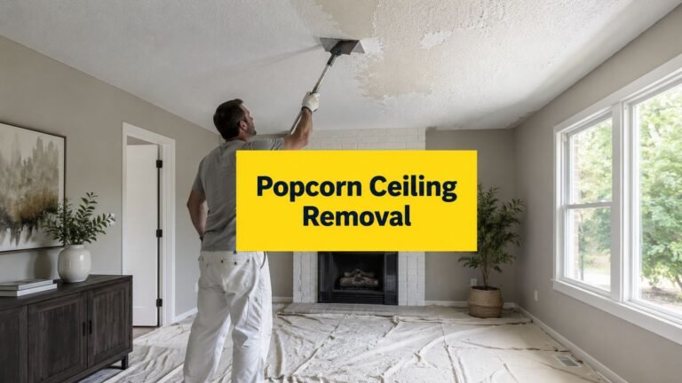 How to Scrape Popcorn Ceiling: A 2026 Guide
