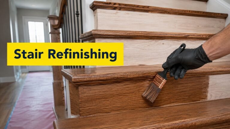 Stair Staining and Painting Thornhill: A Homeowner’s Guide