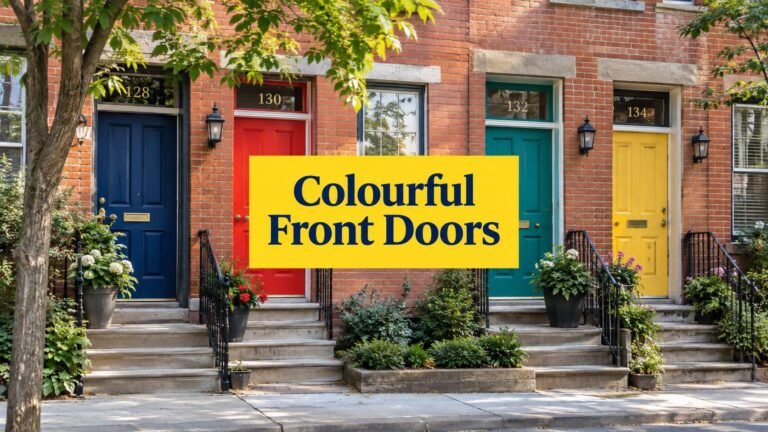8 Colourful Front Doors for Toronto Homes