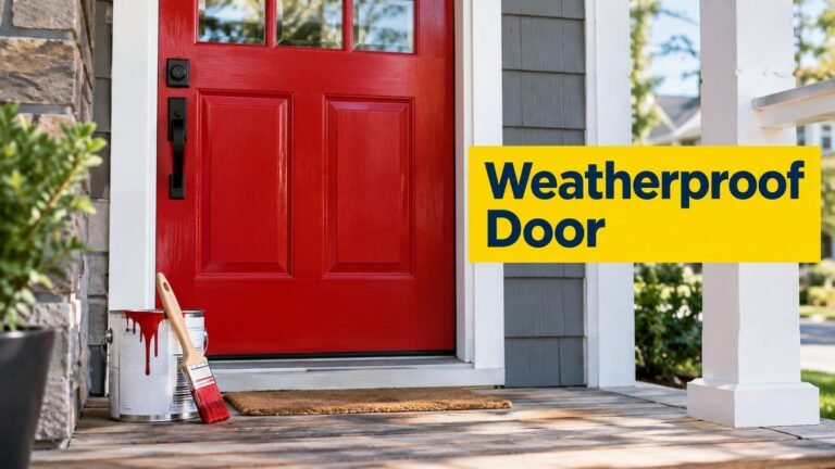 How to Paint Exterior Door: Toronto Weather Resilience