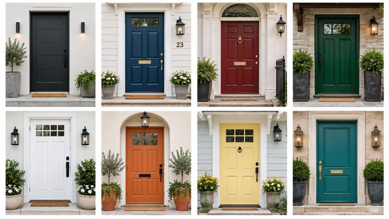 8 Front Door Paint Colours for Toronto Homes
